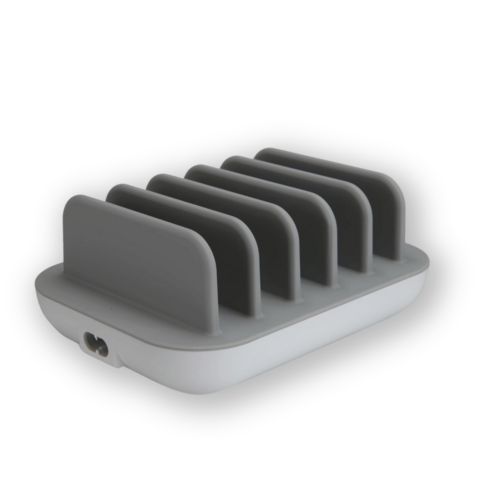 Emerson 5-Port USB Ladestasjon