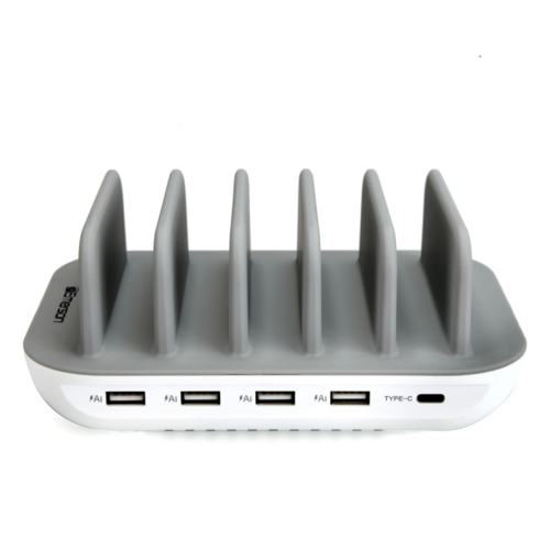 Emerson 5-Port USB Ladestasjon