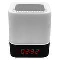 Zunammy Fargeskiftende Bluetooth Vekkerklokke med Høyttaler